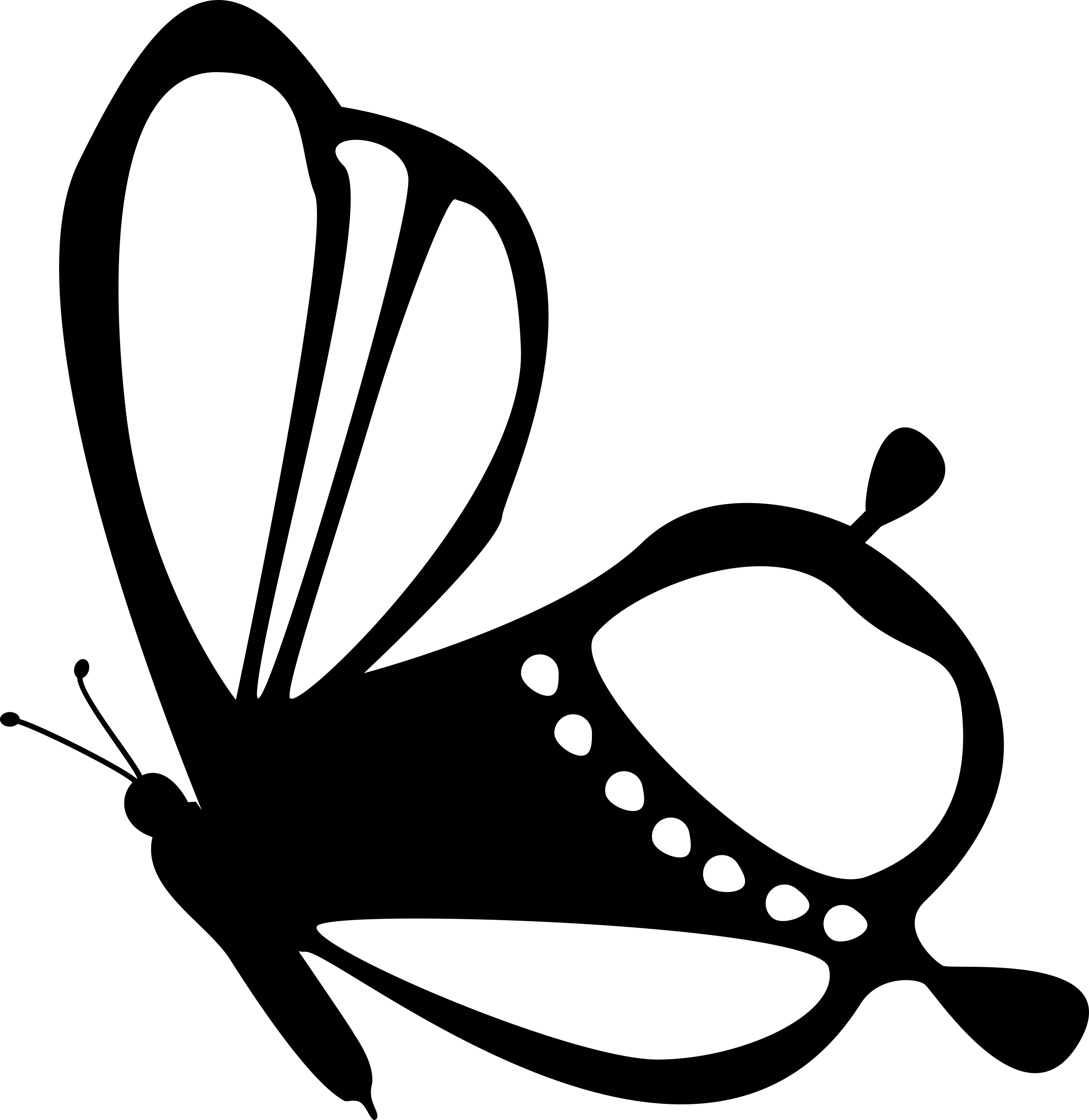 Beauty On Butterfly Side View Design Sketch Svg Vector Free Vectors
